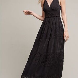 Elegant Black Maxi Dress